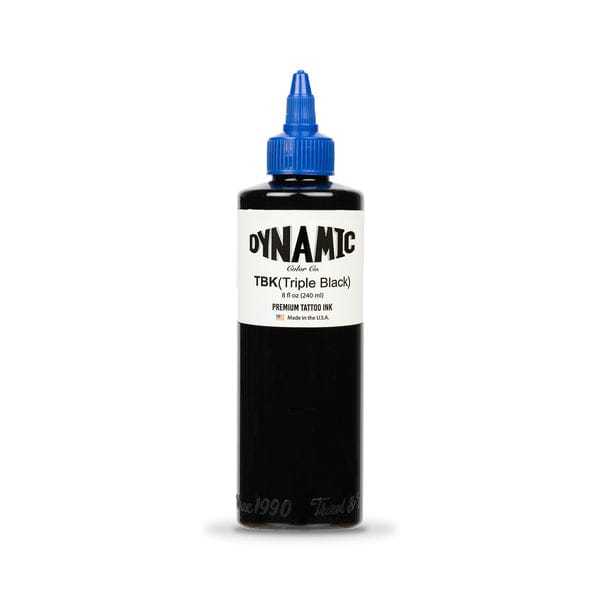 Dynamic Tattoo Ink Triple Black - 8 oz. Bottle