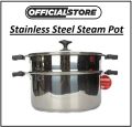 Original Alpha Stainless Steel High Grade Food Steamer 26cm For Meat BBQ Broast Vegitables Charga. 