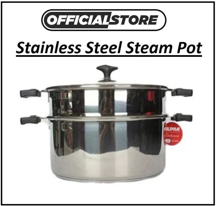 Original%20Alpha%20Stainless%20Steel%20High%20Grade%20Food%20Steamer%2026cm%20For%20Meat%20BBQ%20Broast%20Vegitables%20Charga%20-%20Image%203