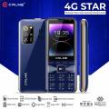 Calme 4G Star - Play Store  - 2/16 GB - 2.8 Inch Touch Screen - 4000mAH Battery - Dual Smart camera -Super Wifi - Hotspot - Youtube - tiktok - Whatsapp - facebook - PTA Approved - 1 Year brand warranty. 