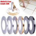 50M Floor Tile Gap Tape Wall Tile Strip Seam Sticker Foil Waterproof Mildewproof Wall Tape 1Roll. 