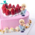 Green Home Elsa Figure Half Body Elsa Princess Statue Model Cartoon Action Figure. 