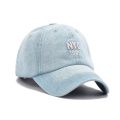 NYC Denim Baseball Cap Men Women Embroidery Letter Jeans Snapback Hat Casquette Summer Sports USA Hip Hop Cap. 