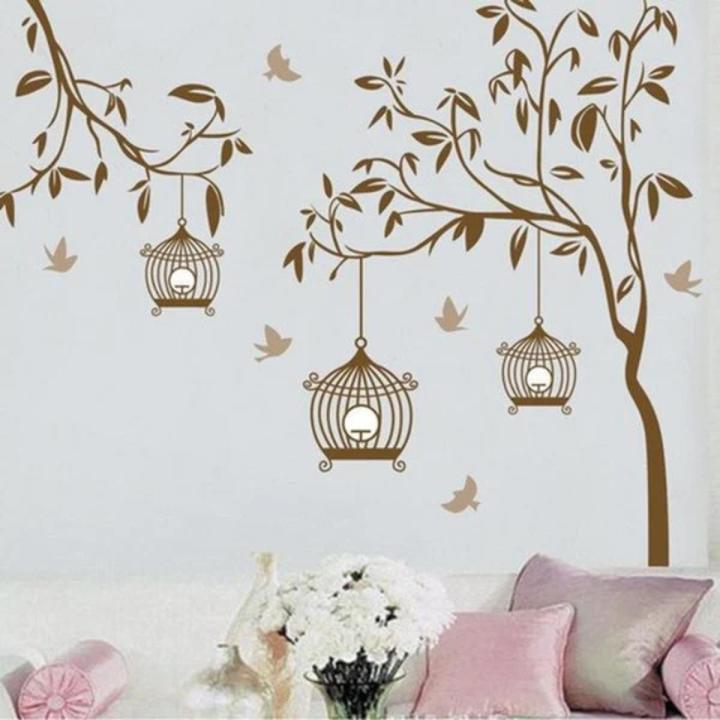 Wall Stickers | Beautiful Wall Sticker For Living Room Leaves Wall Stickers For Wall Unique Design Wall Sticker For Bedroom.