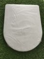 Commode seat cover porta hydraulic system - soft close seat cover. 