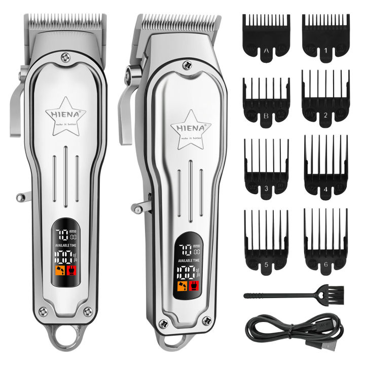 Men’s Professional Electric Hair Trimmer | Cordless Rechargeable Hair ...
