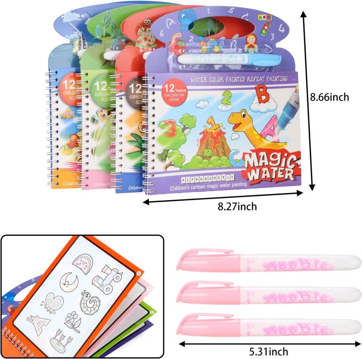 Online%20Venue%20Reusable%20Water%20Magic%20Book,%20Water%20Painting%20Book%20for%20Toddlers%20%E2%80%93%20Magic%20Coloring%20Book%20for%20Children%20Education%20Drawing%20Pad%20%E2%80%93%20Random%20Design%20Multicolor%20Water%20Painting%20Book%20-%20Image%202