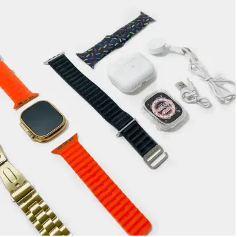 Babe%20-Smart%20Watch-%20i20%20Ultra%20Max%20SUIT%202.3-Inch%20Large%2010%20in%201%20Set%20(Smartwatch%20with%20TWS%20Earphone%20Wireless)%207%20Straps%202.3%E2%80%B3Ultra%20Smart%20Watch%2049mm-Smart%20Watch%20with%20Airpods%20Pro-Transparent%20Screen%20Guard%20Watch%20with%20Seven%20Decorated%20Straps%20Waterproof%20Men%20And%20Women%20-%20Image%205