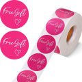 100 PCS 1 Inch Free Gift Sticker Design Packing Stickers For Packing Seal Label Decoration Business Stickers Decoration Sticker Invitation Seal Sticker Box Label. 