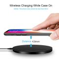 15W Quick Wireless Charging for Samsung S8 S9 S10 S20 Fast Charging Charger for iPhone 12 8 11 X Xs XR Max Wireless Chargers. 
