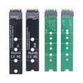 SATA M.2 NGFF NVME Extended SSD Hard Disc Adapter Card PCIE Converter For PC Laptop Riser Board Support 2230 2242 2260 2280 BYJ. 