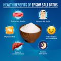 Epsom Salt 400 Grams Pack-Pakistani and Imorted Epsom Salt Available - Epsom Salt With Crystals For Plants/bath  Natural. 