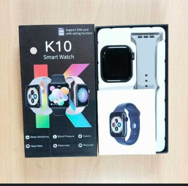 K10 Smart Watch SIM Card Supported PTA Approved Android Watch -black and grey at BA shope