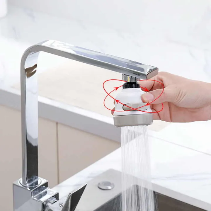 360%C2%B0Rotatable%203%20Modes%20Adjustment%20ABS%20Water%20Saving%20Tap%20Aerator%20Nozzle%20Adjustable%20Faucet%20Shower%20Head%20Filter%20Sprayer%20Spout%20for%20Kitchen%20Bathroom%20-%20Image%207