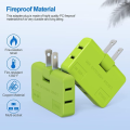 Rotating Wall Socket 3 In 1 Extension Power Adapter 180 Degree Rotatable Plug Rotatable Socket Converter 2500w One In Three 180 Degree Extension Plug Us Multi Plug Mini Slim Flat Pin Wireless Outlet Adapter. 
