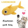 Interactive Cat Toys for Lonely Cats Interactive Plush Cat Toy Cartoon Design with Catnip Bite Resistant Boredom Prevention Ideal for Southeast Asian Cat Lovers Cat Toys for Interactive Play. 