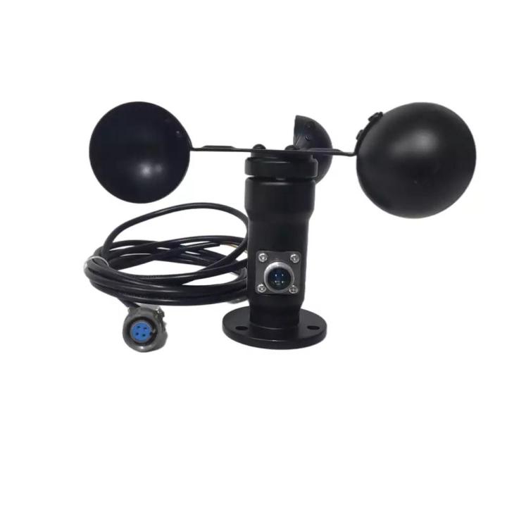 CE certificate RS485 0.4-2V Pulse zigbee aluminium alloy three cup anemometer Wind speed velocity sensor for weather station