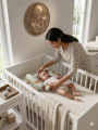 Soft Memory Foam Baby Pillow – Adjustable Head Shaping Cushion  Flat Head Prevention, Anti-Roll, Neck & Spine Support  Newborn Sleeping Positioner for Crib, Cot, Bed, Bassinet, Stroller & Car Seat – Breathable & Portable, Baby Safety Pillow. 