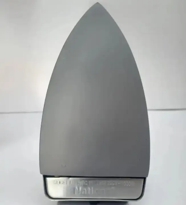 ORANGLES imported GSNationl 1171 Electric dry iron light weaght TravelLight Iron - Compact and Ultra-Light Ironing - detailed closeup view - illustrating benefits - Image 3 of 3 | created for all | Shop imported GSNationl 1171 Electric dry iron light weaght TravelLight Iron - Compact and Ultra-Light Ironing North Carolina | Free Shipping ORANGLES