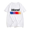 Frank O-ocean Blond R&B Music T Shirts MEN Hip Hop Tshirts 100% Cotton High Quality T-shirts Four Seasons Casual Originality Top. 