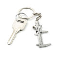 Mental Movable Vernier Caliper Ruler Model Keychain Mini Vernier Caliper Key Ring Car Turbo Key Chain Gauge Tool. 