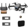 E88 Pro Drone with DUAL Camera, WiFi FPV 1080P HD Dual Foldable RC Quadcopter Altitude Hold, Headless Mode, Visual Positioning, Auto Return Mobile App Control. 