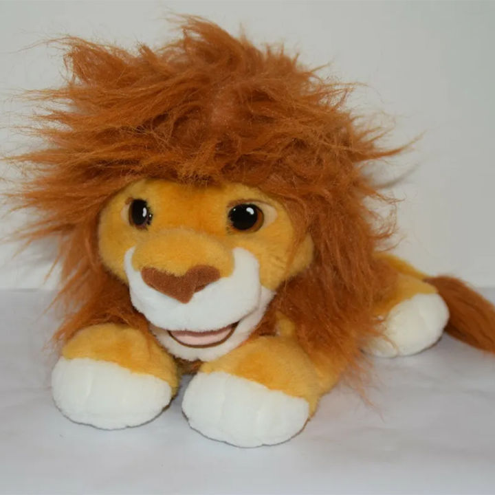 Disney Mattel Authentic Lion King Simba Puppet Roars Plush Toy