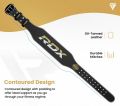 Leather Weight Lifting Belt 6 Inch & 4 inch for Powerlifting, Weightlifting, Heavy Gym Training Workouts, for Men and Women Padded Leather Contoured Weightlifting Belt with Suede Lining and Steel Roller Buckle. 