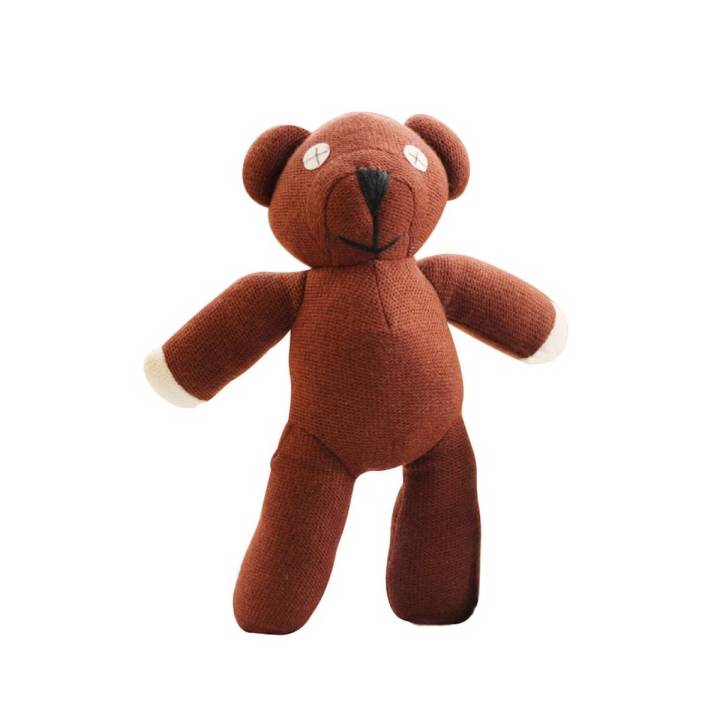 10/24cm Lovely Mr Bean Teddy Bear Plush Toys Stuffed Cute Animals Soft Cartoon Brown Figure Doll for Children Kids Birthday Gift