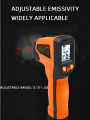 NJTY T600 Digital Infrared Thermometer Laser Thermometer Non Contact Laser Thermometer Industrial Tool. 