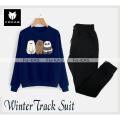 We Bare Bears Printed Tracksuit Thick Fleece Fabric Sweatshirt & Trouser for Winter Elegant Track Suit Trendy Wear. 