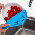 Whale Shaped Food Strainer Hand-held Colander. 