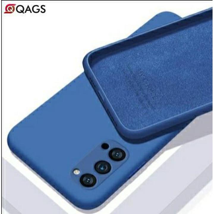 QAGS Oppo Reno 5 4G Multi Color Camera Protection Soft Tpu Case Silicone Ultra Thin Back Cover