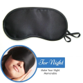 1/2/3 Pack Natural Polyester Pure Silk Sleeping Eye Mask Travel Soft Portable Relax Eye Patch For Men Women. 