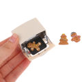 1:12 ollhouse ature ousehold Electr liances ation rowae iscuit Oen odel IY Accessories Scenes Ornament. 