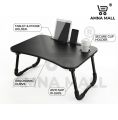 AMNA MALL | Laptop Table for Bed | Foldable & Lightweight Bed Desk for Online Classes | Reading | Eating & Office Work | Portable Laptop Table | Laptop Table | Folding Laptop Table | Laptop Table With Tray | Laptop Table With Drawer | Laptop Desk. 