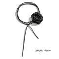 Vintage Flower Necklace Vintage Floral Lace Choker Necklace Adjustable Strappy Collar for Women Elegant Party Jewelry Buyers' Favorite Flower Necklace. 