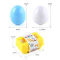 Kids Matching Eggs Shapes and Colors set for Toddlers, 6 Pcs or 12PCS Preschool Educational Learning Color & Shape Recognition STEM Toy– Montessori Geometric Eggs – Sorting Fine Motor Skills, Easter Gifts Basket Stuffers. 