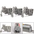 E/Uk Din Rail Terminal Blocks End Stopper Bracket Grey,Terminal Block Connector(Pack Of 100). 