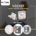Baby Proof Socket Cover Child Safety Protector Electric Mains Safety Lock 2 Pin & 3Pin Pack Of 5. 