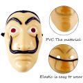 Salvador Dali Face Mask - La Casa De Papel Face Mask Money Heist Mask For Halloween Party Funny Costumes Cosplay. 