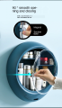Wall-Mounted Storage Box Waterproof and Dustproof Bathroom Organizer Beauty Toiletry Kits Makeup Box. 