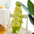 Caterpillar plush toy pea pod female long strip sleeping pillow doll cute rag doll soft doll pillow. 