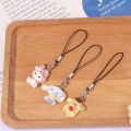 Sanrio Phone Pendant Melody Cinnamoroll Keychain Lanyard Kuromi Bag Charm Hello Kitty Hanging Rope Decoration. 
