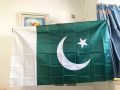 Pakistan Flag /Pakistani Jhanda High Quality Flag Original color High Quality Jhanda For 14 August Independence Day. 