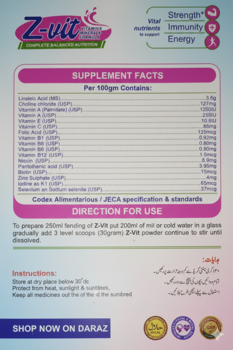 z-vit%20Complete%20Balanced%20Nutrition%20Powder%20Prenatal%20&%20Lactation%20Multivitamin%20Immunity%20&%20Energy%20Boost%20&%20DRAP%20Approved%20Canadian%20research%20lab%20approved%20ISO%20certified%20supplement%20%20GMP%20certified%20vitamins%20Pregnancy%20vitamin%20Breastfeeding%20supplement%20%20Nutrition%20200%20gm%20-%20Image%204