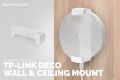 Drill Free Deco M5 & P7 Wall & Ceiling Mount Holder for TP Link, Strong Stick On VHB Tape Bracket, No Screws & No Tools Needed, Easy to Install, White by Brainwavz. 
