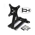 180 Degrees Movable Wall Mount Tv Bracket For 14"-26'' Led Tv - Black. 