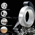 5 Meter Nano Tape Double sided reusable silicon tape strong and adhesive tape. 