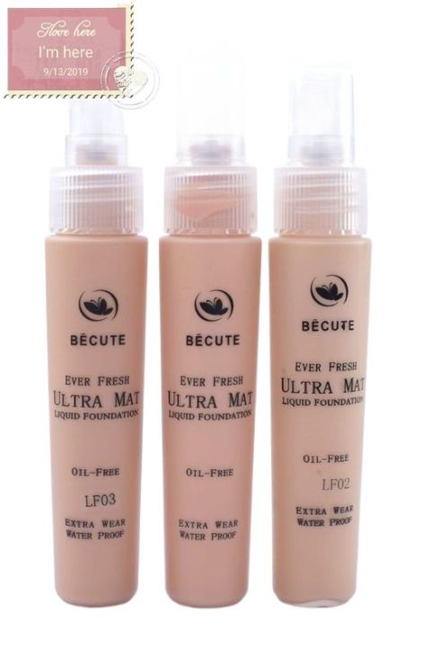 Becute%20Ultra%20Matte%20Liquid%20Foundation%20Oil%20Free%2030ml%20-%20Image%204
